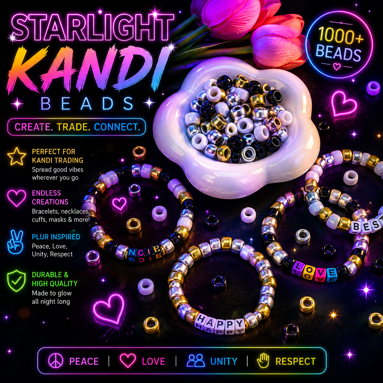 Starlight Kandi Beads