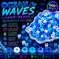 Ocean Waves Kandi Beads