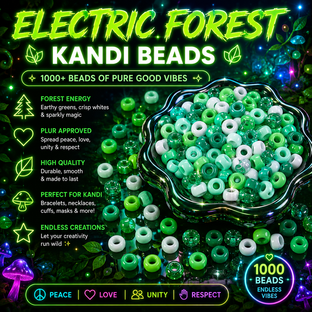 Electric Forest Kandi Beads